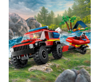 LEGO City 60412 Terenowy wóz strażacki z łodzią ratunkową - 1203367 - zdjęcie 9